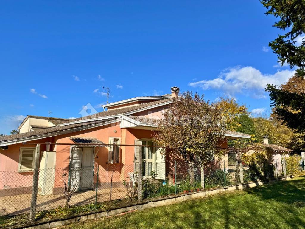 La casa indipendente con giardino in via Marittima a Ceccano